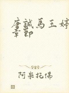 唐诚马玉婷最新章节封面