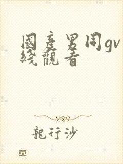 国产男同gv在线观看