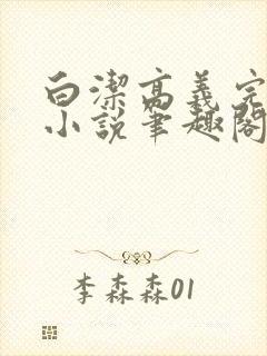 白洁高义完整版小说笔趣阁阅读封面