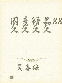 国产精品88久久久久久封面