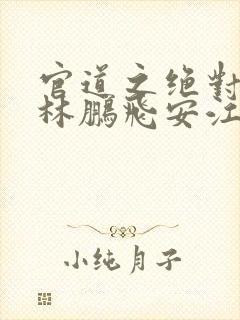 官道之绝对权力林鹏飞安江txt下载全本封面