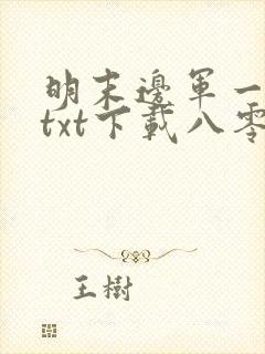 明末边军一小兵txt下载八零
