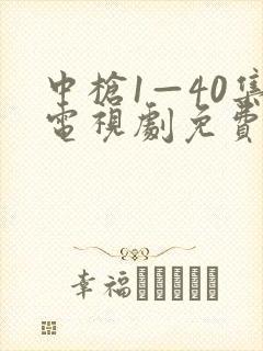 中枪1—40集电视剧免费播放下载