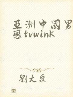 亚洲中国男同性恋tvwink
