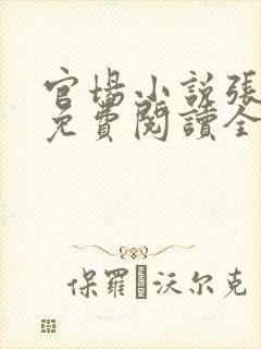 官场小说张卫东免费阅读全文