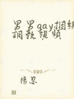 男男gay捆绑调教视频