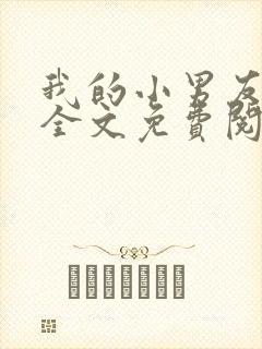 我的小男友小说全文免费阅读