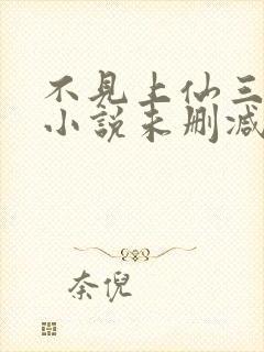 不见上仙三百年小说未删减完整版封面
