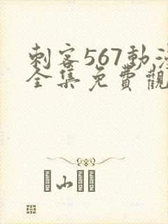 刺客567动漫全集免费观看