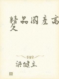 精品国产高潮久久封面