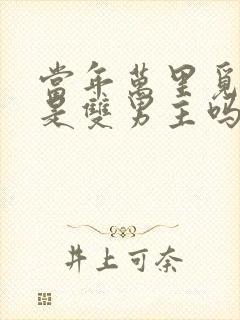 当年万里觅封侯是双男主吗