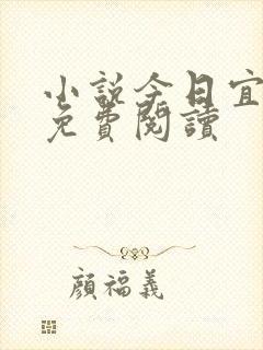 小说今日宜偏爱免费阅读