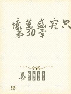 亿万盛宠只为你 第30章