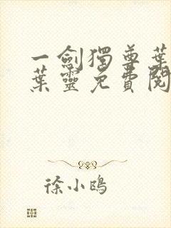 一剑独尊叶玄,叶灵免费阅读小说封面