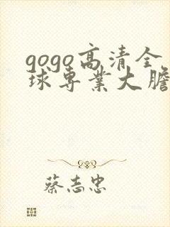 gogo高清全球专业大胆封面