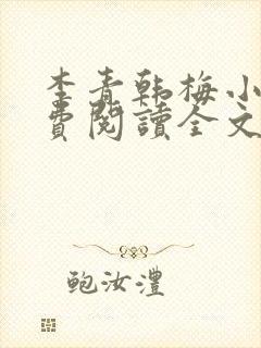 李青韩梅小说免费阅读全文最新章节