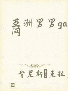 亚洲男男gay网