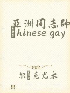 亚洲同志帅哥大與hinese gay