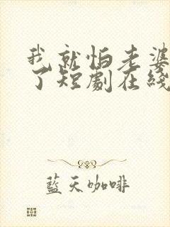 我就怕老婆怎么了短剧在线观看全集