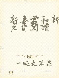 新妻君和新夫君免费阅读