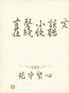 有声小说完结版在线收听