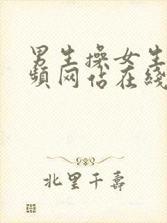 男生操女生的视频网站在线观看