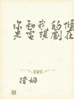 你和我的倾城时光电视剧在哪看