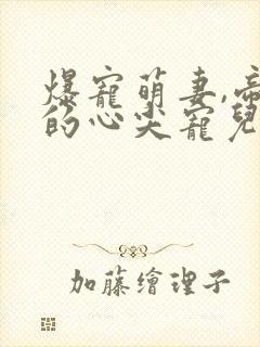 爆宠萌妻,帝少的心尖宠儿