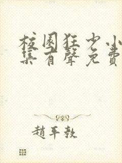 校园狂少小说全集有声免费听