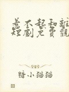 惹不起和离王妃短剧免费观看