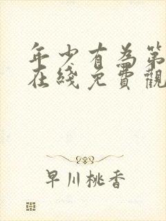 年少有为第8集在线免费观看