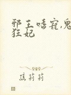 邪王嗜宠,鬼医狂妃