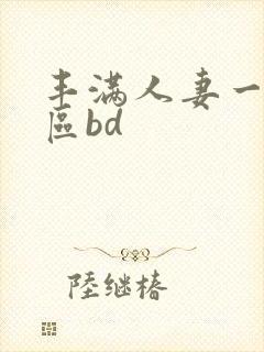 丰满人妻一区二区bd