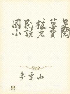 国民校草是女生小说免费阅封面