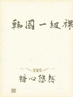 韩国一级裸体片