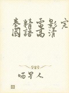 拳精电影完整版国语高清封面