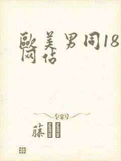 欧美男同18禁网站