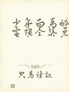 少年白马醉春风电视全集免费观看封面