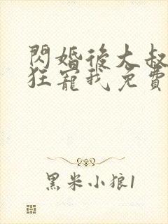 闪婚后大叔每天狂宠我免费阅读正版