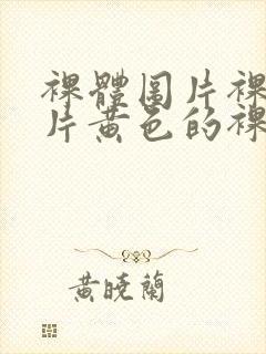 裸体图片裸体图片黄色的裸体图片