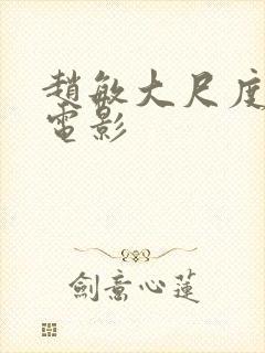 赵敏大尺度裸戏电影