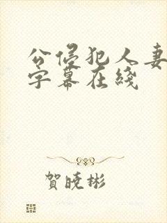 公侵犯人妻中文字幕在线