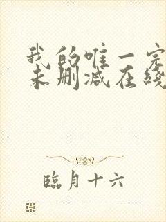 我的唯一完整版未删减在线免费观看