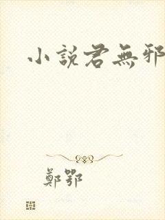 小说君无邪月瑶