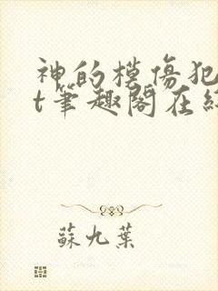 神的模仿犯txt笔趣阁在线阅读