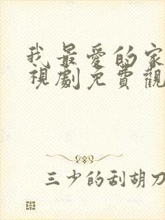 我最爱的家人电视剧免费观看完整版封面