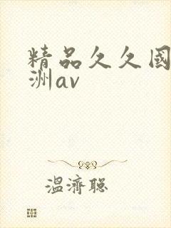 精品久久国产亚洲av封面