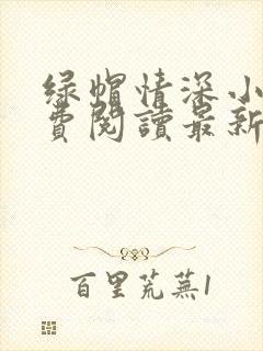 绿帽情深小说免费阅读最新章节更新时间