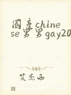 国产chinese男男gay2022网站