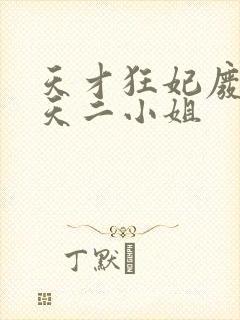 天才狂妃废材逆天二小姐